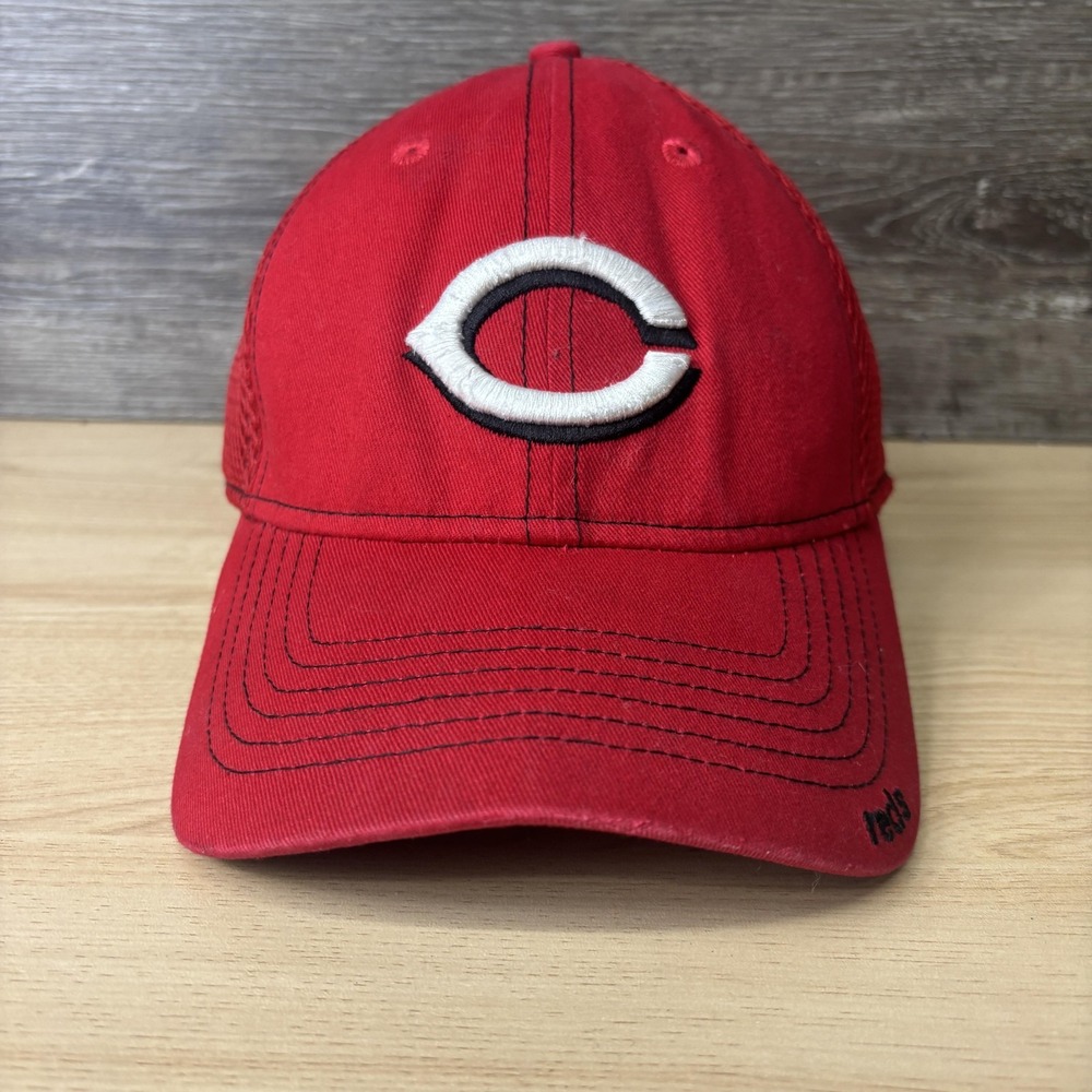 Cincinnati Reds Hat Cap Fitted Mens Large MLB Baseball 39THIRTY Trucker New Era